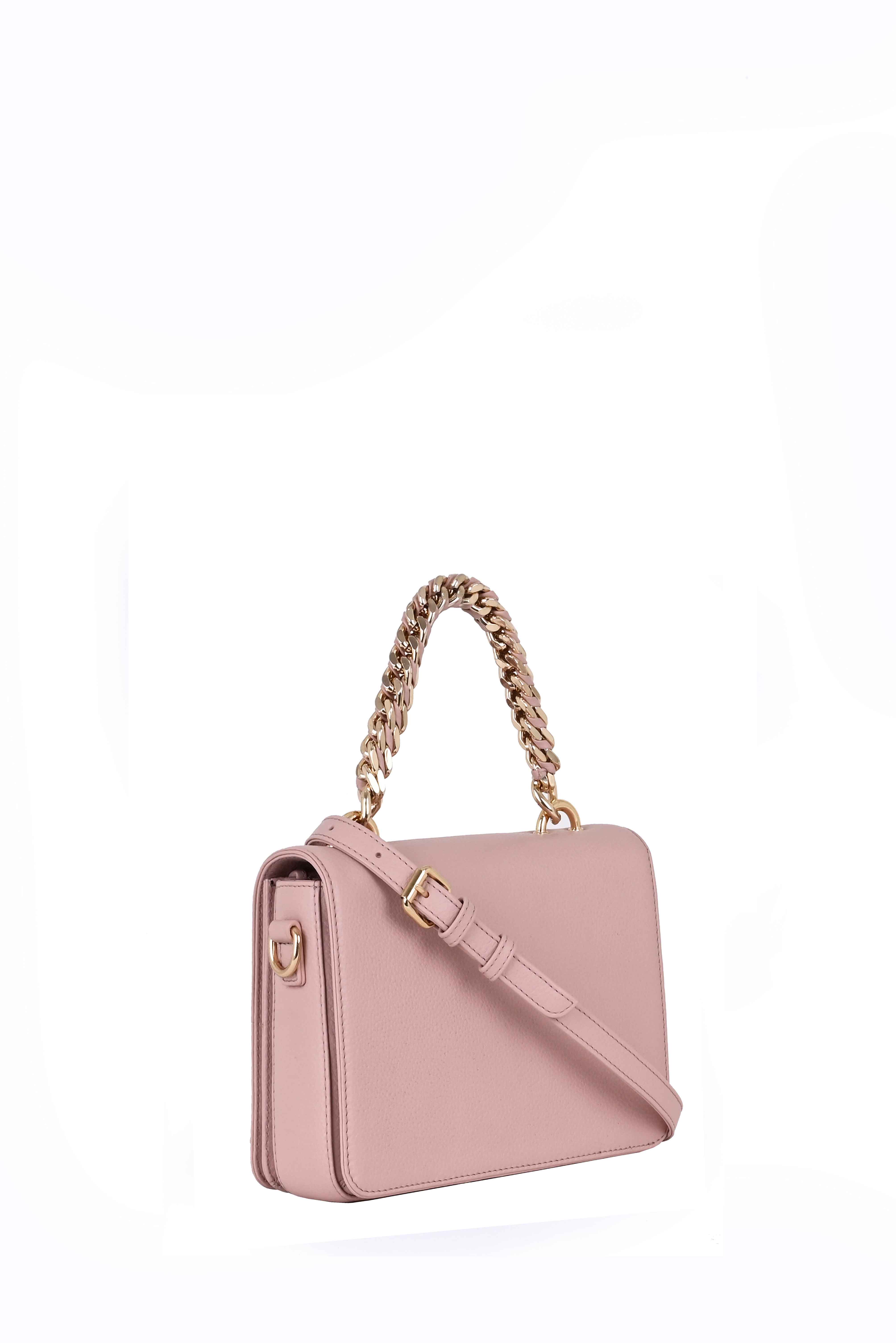 SPLIT Flap Crossbody Kette, rosé